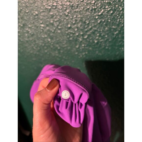 Lululemon Swift Speed High-Rise Crop 21" Moonlit Magenta Sz 2 - Picture 4 of 4